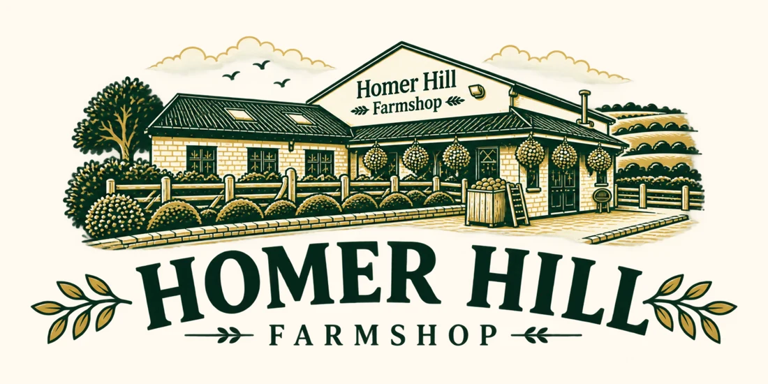 Homer Hill Farmshop heritage illustration